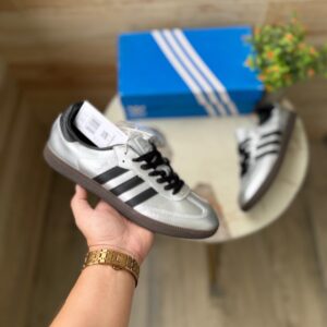 ADIDAS ORGINALS SAMBA SILVER WHITE